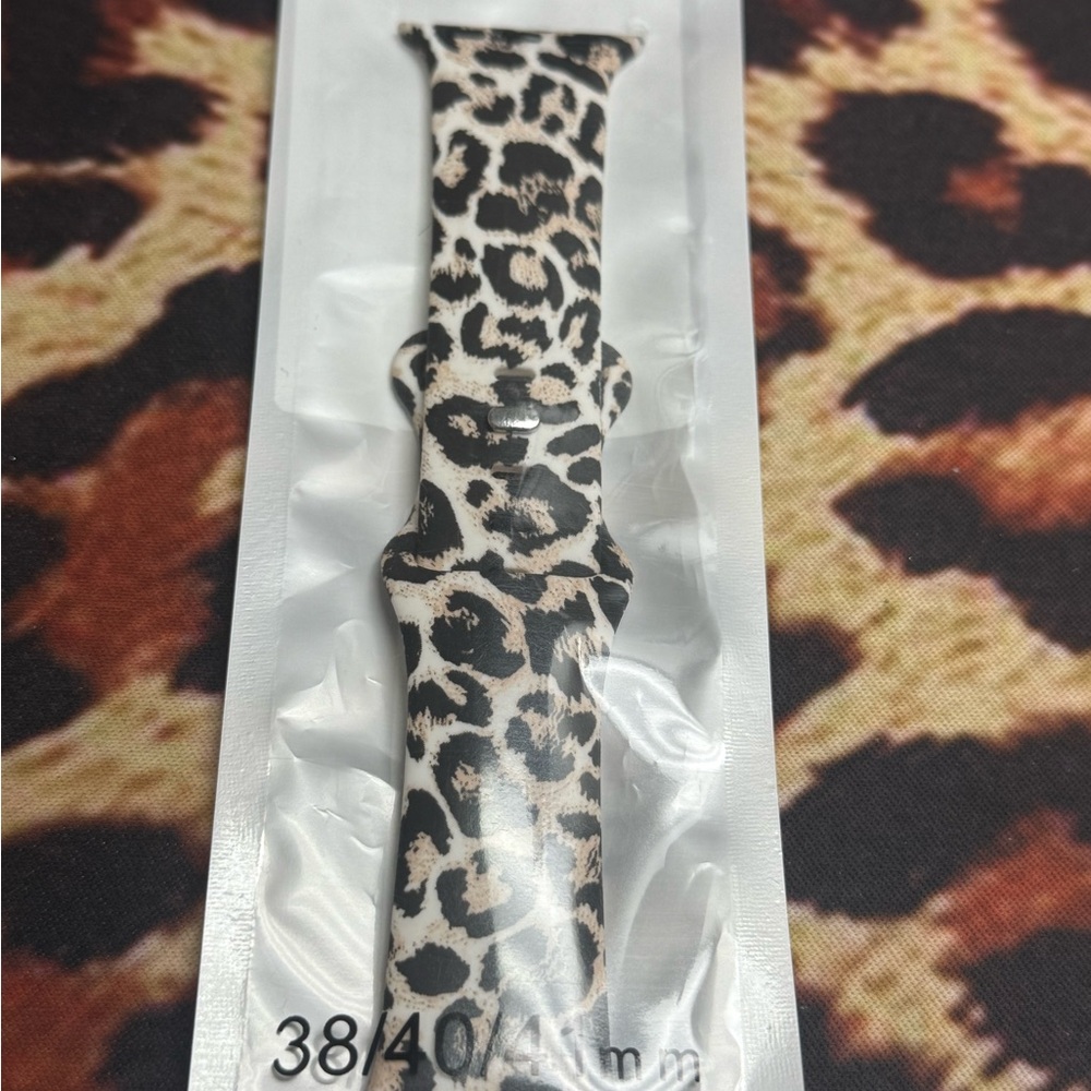Leopard Print Watch Band